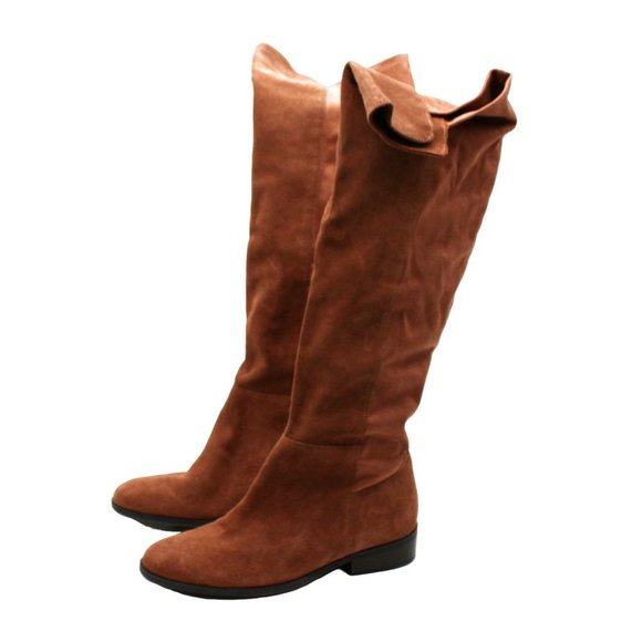Elevate Your Style with Lucky Brand Women's Calypso Over-the-Knee Riding Boots** - Picture 6 of 8
